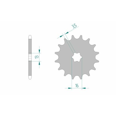 AFAM FR SPROC 420 STEEL ST...