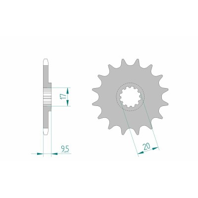 AFAM FR SPROC 420 STEEL ST...