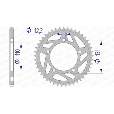 AFAM RR SPROC 520 ALU UL HA...