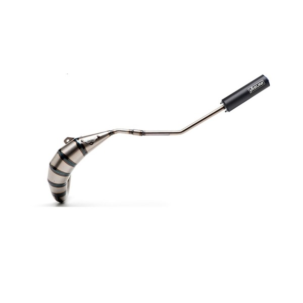 YASUN EXHAUST 2T CROSS HM, GLB/BLK