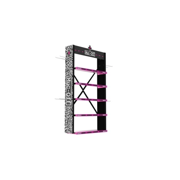 MUOFF DOUBLE DISPLAY STAND (EMPTY)