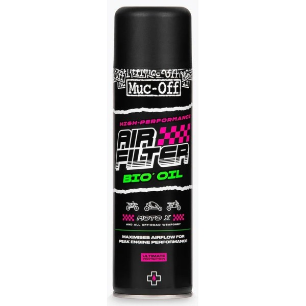 MUOFF AIR FILTER OIL AEROSOL 500ML