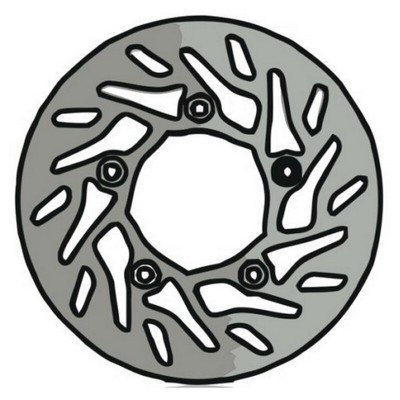 NG BRAKE DISC ROUND DIS9191