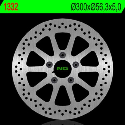 NG BRAKE DISC ROUND 1332