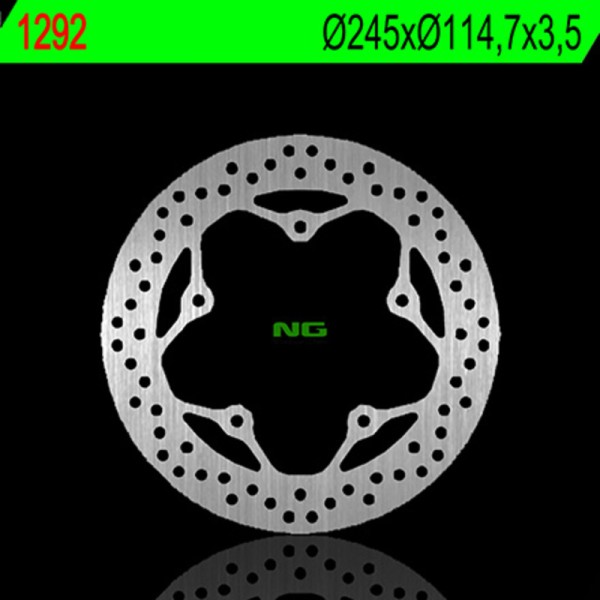 NG BRAKE DISC ROUND 1292