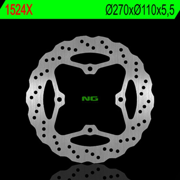 NG BRAKE DISC WAVE 1524X