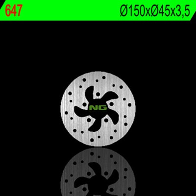 NG BRAKE DISC ROUND 647
