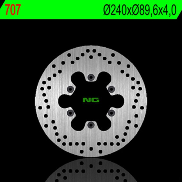 NG BRAKE DISC ROUND 707