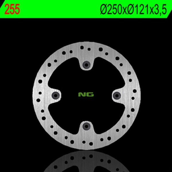NG BRAKE DISC ROUND 255