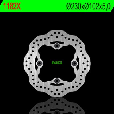 NG BRAKE DISC WAVE 1182X
