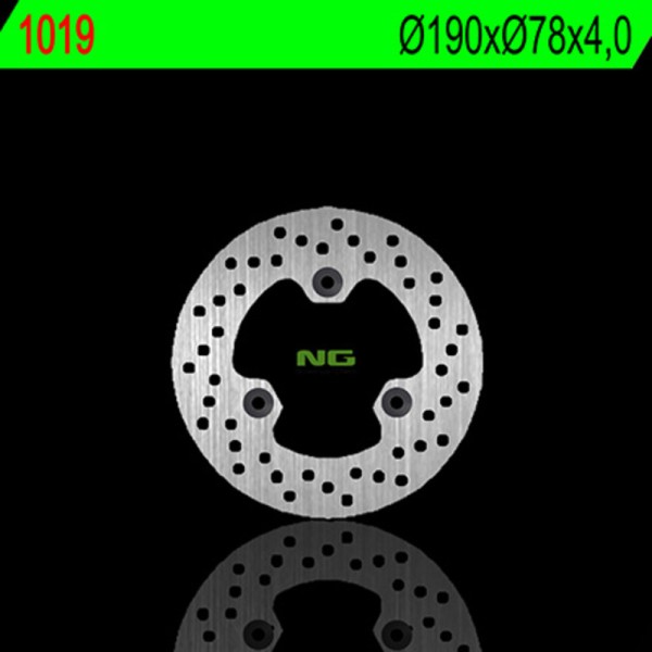 NG BRAKE DISC ROUND 1019