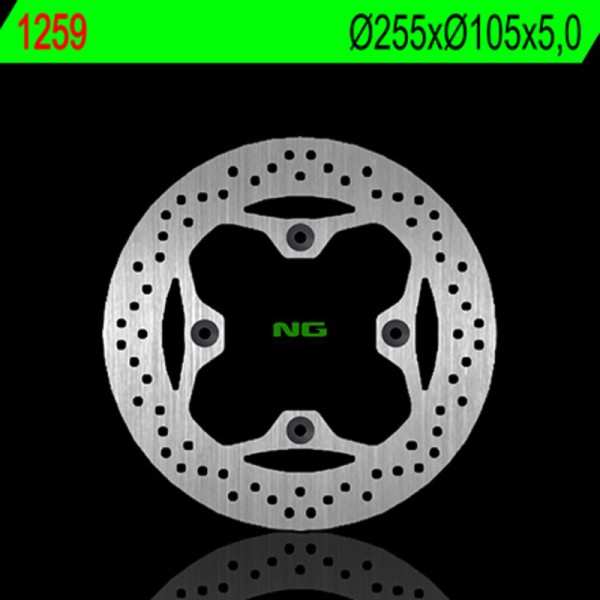 NG BRAKE DISC ROUND 1259