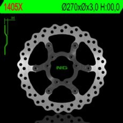 NG BRAKE DISC WAVE 1405X