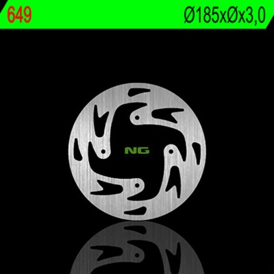 NG BRAKE DISC ROUND 649