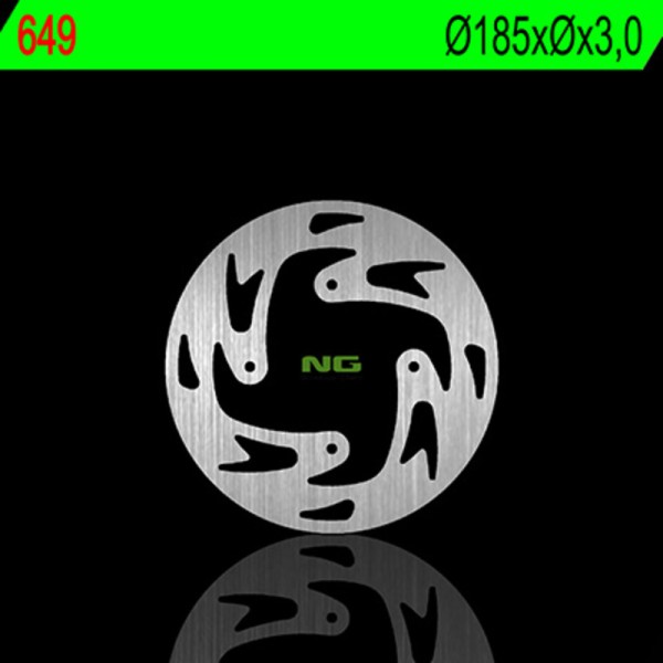 NG BRAKE DISC ROUND 649