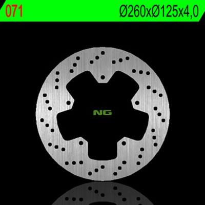 NG BRAKE DISC ROUND 071