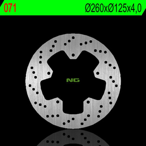 NG BRAKE DISC ROUND 071