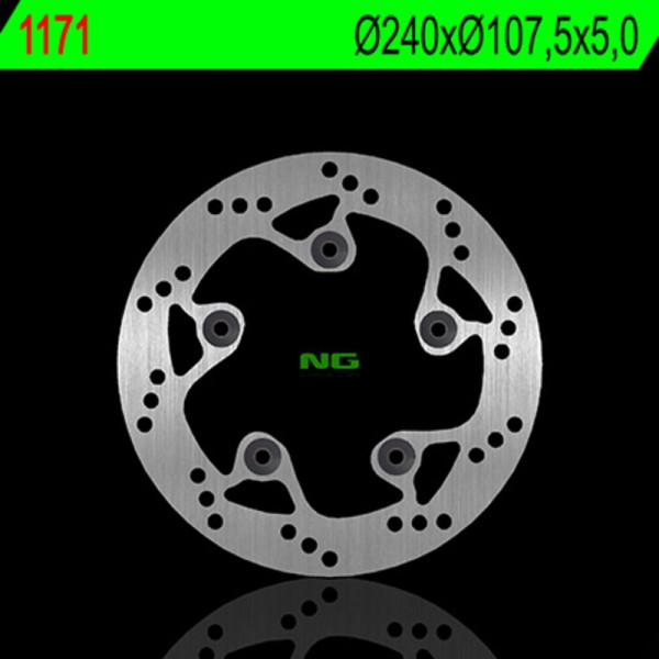 NG BRAKE DISC ROUND 1171