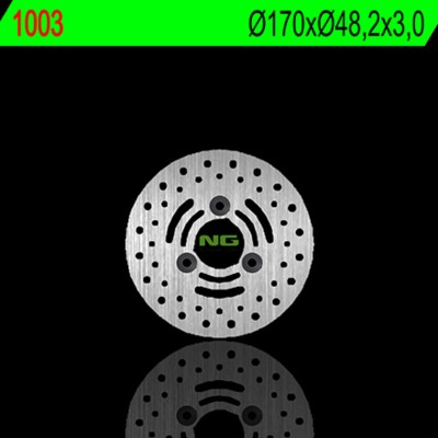 NG BRAKE DISC ROUND 1003