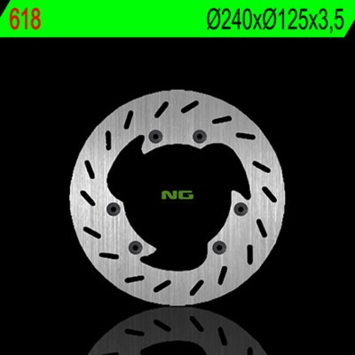 NG BRAKE DISC ROUND 618