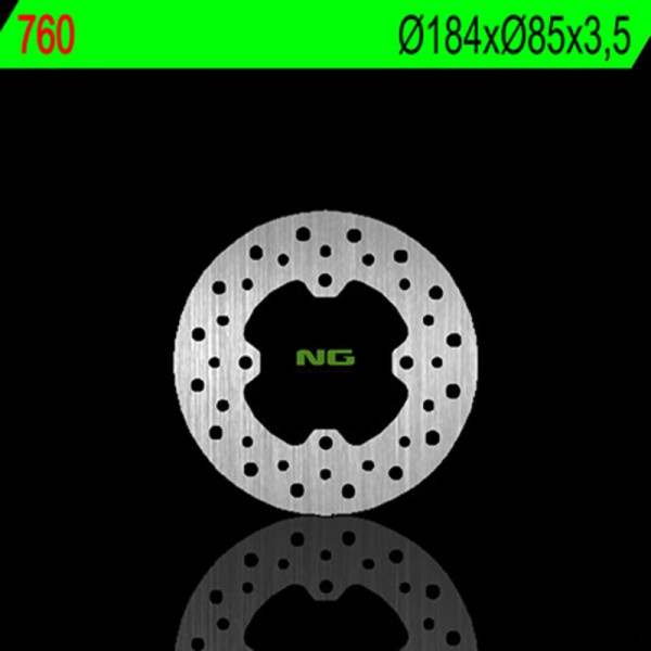 NG BRAKE DISC ROUND 760