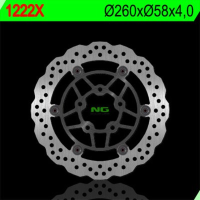 NG BRAKE DISC WAVE 1222X