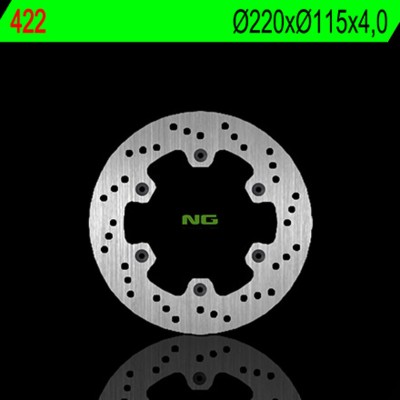 NG BRAKE DISC ROUND 422