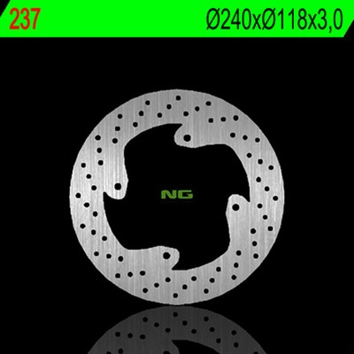 NG BRAKE DISC ROUND 237