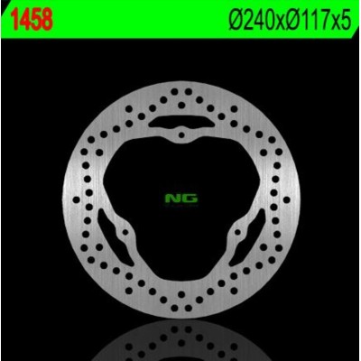 NG BRAKE DISC ROUND 1458