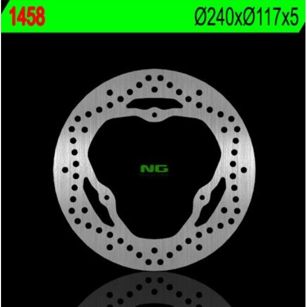 NG BRAKE DISC ROUND 1458