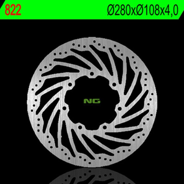 NG BRAKE DISC ROUND 822