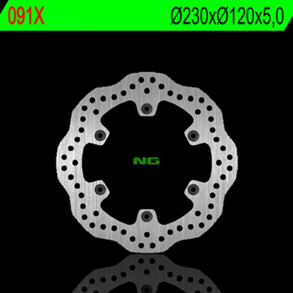 NG BRAKE DISC WAVE 091X