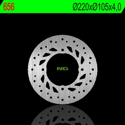 NG BRAKE DISC ROUND 656