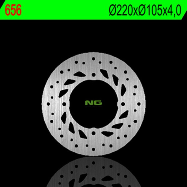 NG BRAKE DISC ROUND 656