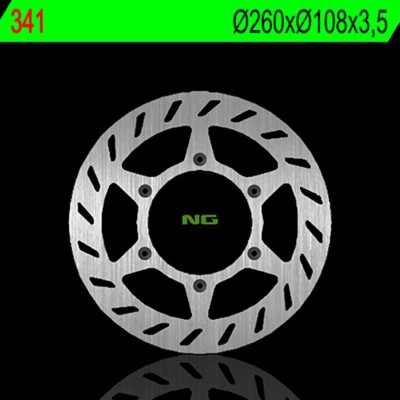 NG BRAKE DISC ROUND 341