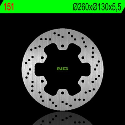 NG BRAKE DISC ROUND 151