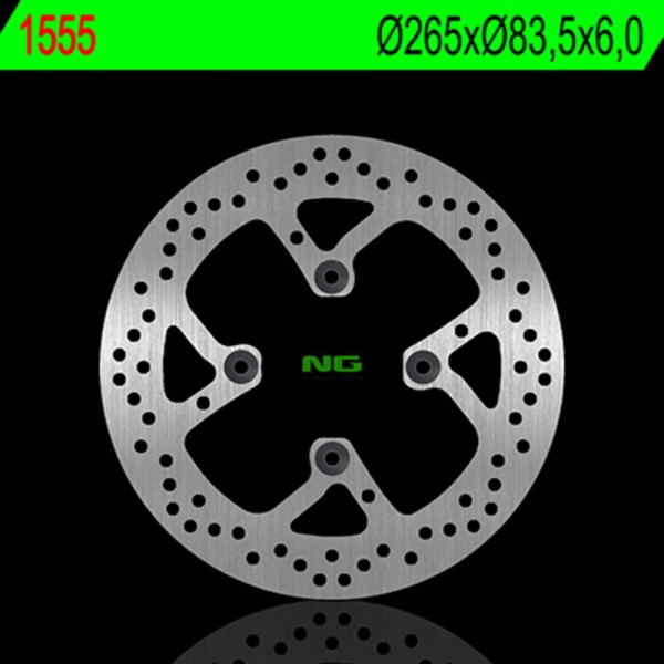 NG BRAKE DISC ROUND 1555