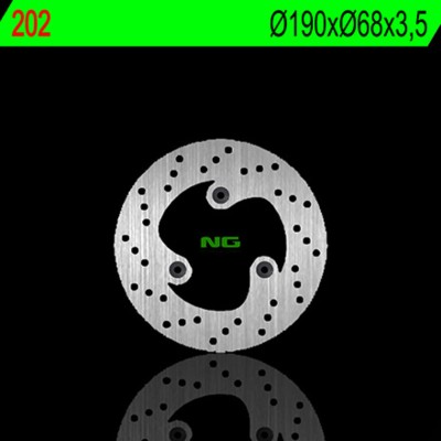 NG BRAKE DISC ROUND 202