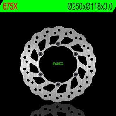 NG BRAKE DISC WAVE 675X