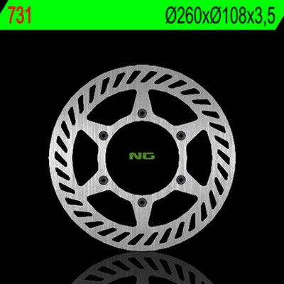 NG BRAKE DISC ROUND 731