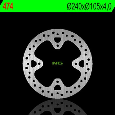 NG BRAKE DISC ROUND 474