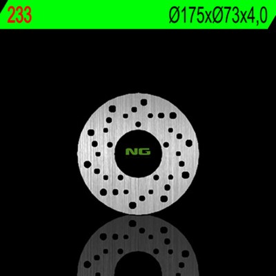 NG BRAKE DISC ROUND 233