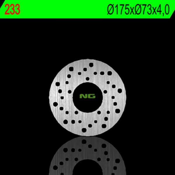 NG BRAKE DISC ROUND 233