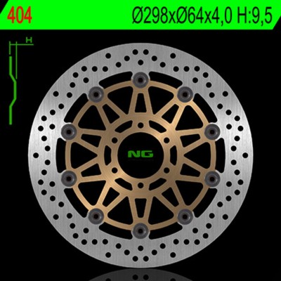 NG BRAKE DISC ROUND 404