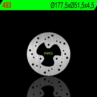 NG BRAKE DISC ROUND 493
