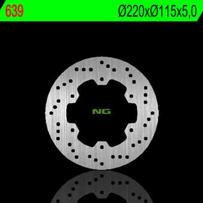NG BRAKE DISC ROUND 639