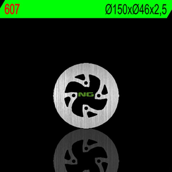 NG BRAKE DISC ROUND 607