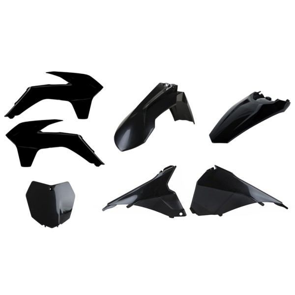 POLIS PLASTIC KIT, BLK/BLK
