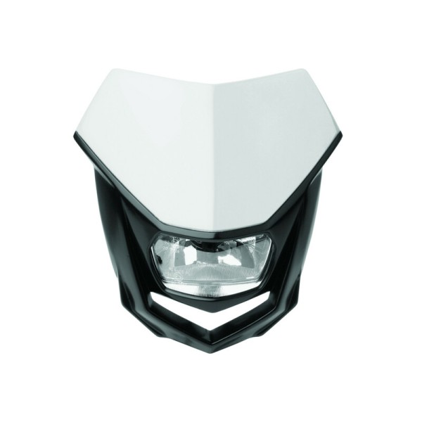 POLIS HEADLIGHT HALO, WHT/BLK