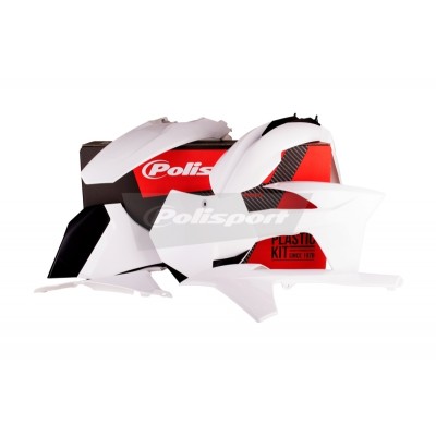POLIS PLASTIC KIT, WHT/WHT